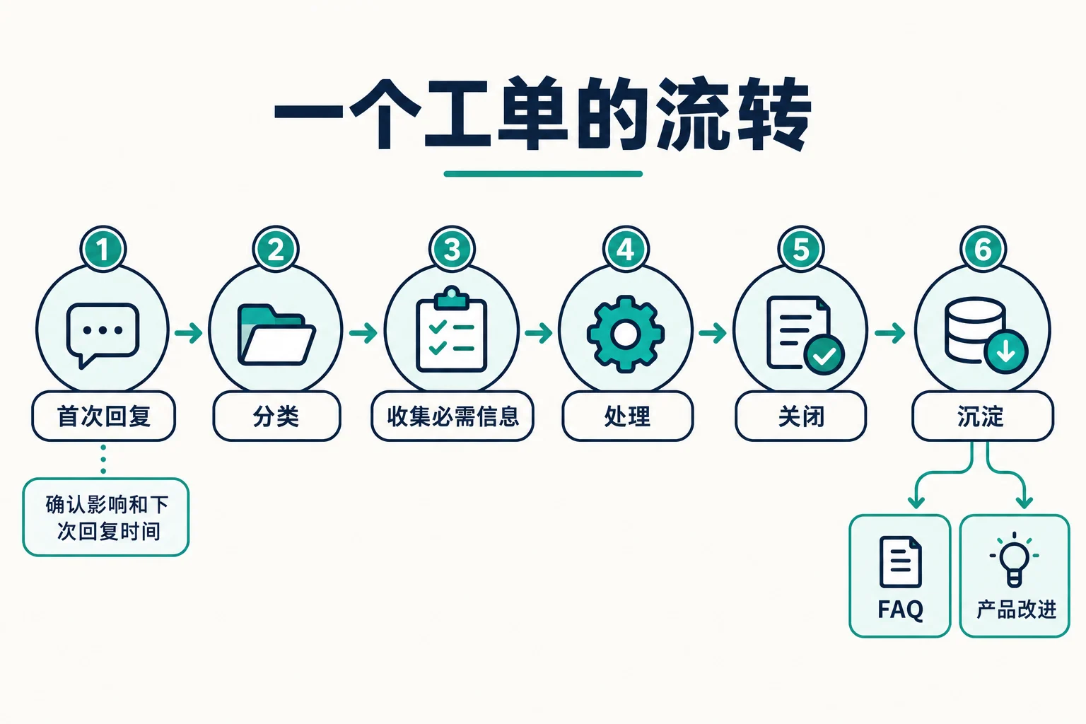 一个工单的流转